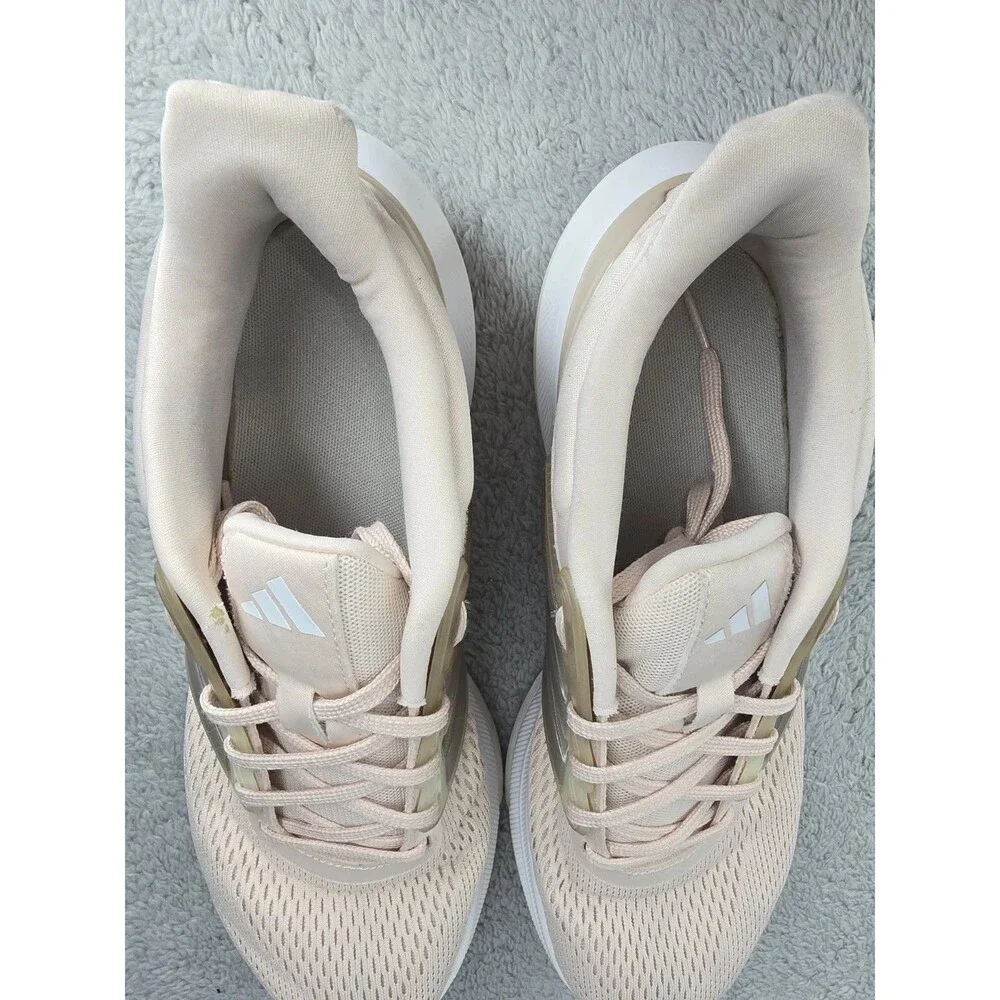 adidas Galaxy 6 Women's Running Shoes Size 10 Pink White Bounce Sneakers HQ3787